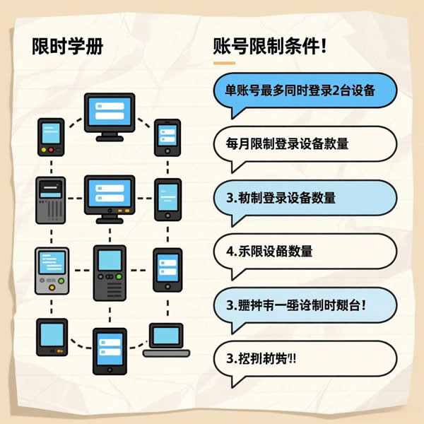 quickq几个设备能同时用？账号限制条件有哪些？