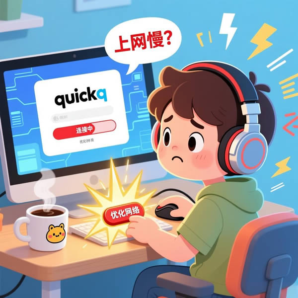 quickq上网慢？如何提升连接速度？