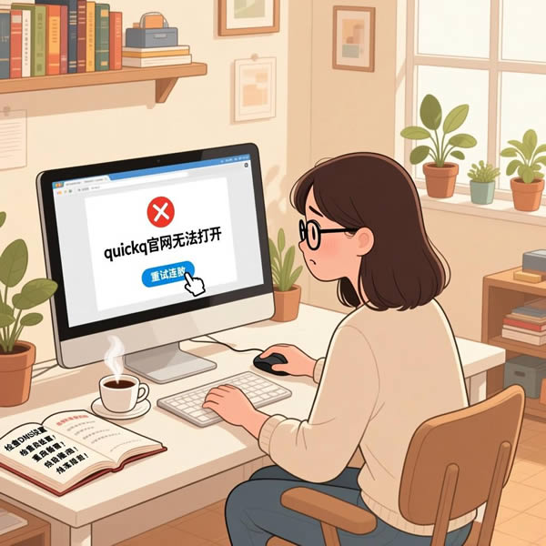 quickq官网无法打开？怎样解决连接失败？