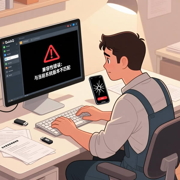 quickq登录闪退？兼容性问题怎么解决？